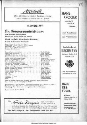 Ein Sommernachtstraum
