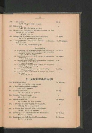 4. Landwirtschaftslehre