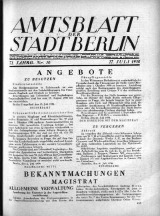1930,30: Nr. 30, 27. Juli 1930