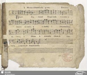 Prima Missa quatuor vocum