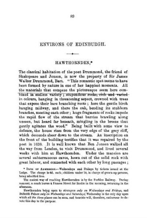 Environs of Edinburgh