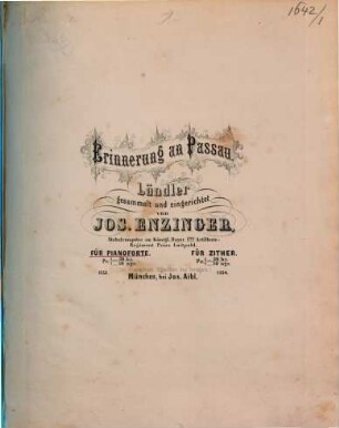 Erinnerung an Passau : Ländler