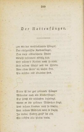 Der Rattenfänger.