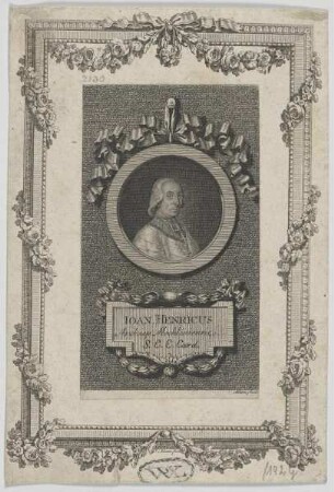 Bildnis des Johann Heinrich von Frankenberg