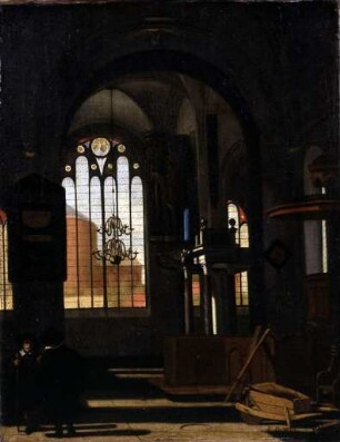 Interieur einer protestantischen Kirche