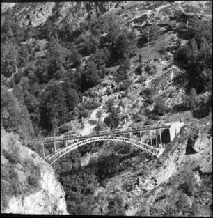 Eisenbahnbrücke bei Zermatt