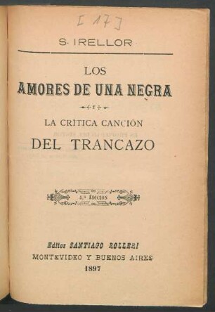 Los amores de una negra : la crítica canción del trancazo