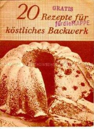 Kommunistische Tarnschrift über die Exilpolitik der Sozialdemokratie im Layout eines Heftes mit Backrezepten