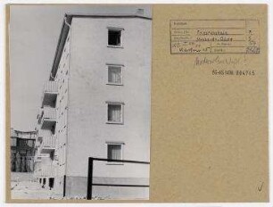 Wohnungsbau Stralauer Allee. Berlin, Friedrichshain, Modersohnstraße?/Stralauer Allee