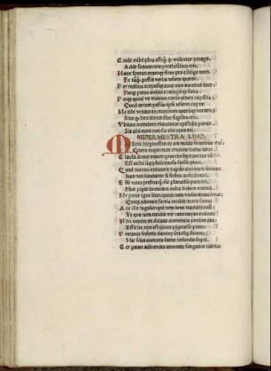 Hipermestra Lino.