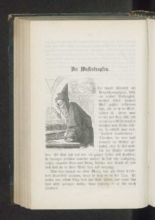 Der Wassertropfen.