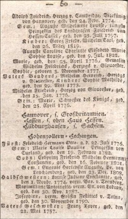 Hohenzollern-Hechingen.
