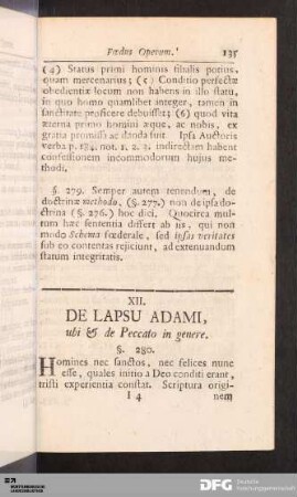 De Lapsu Adami