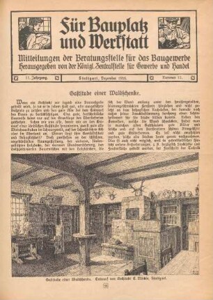 Gaststube einer Waldschenke
