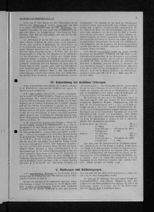V. Meldungen und Bescheinigungen.