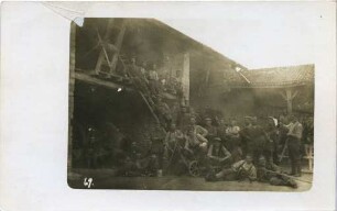 Bauernhof zu Loivre, Juli 1915