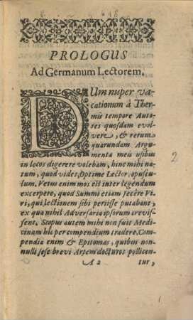 Systematica Universae Medicinae Adumbratio : Pro Studiosorum adminiculo publice tradita