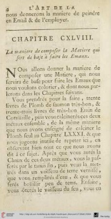 Chapitre CXLVIII