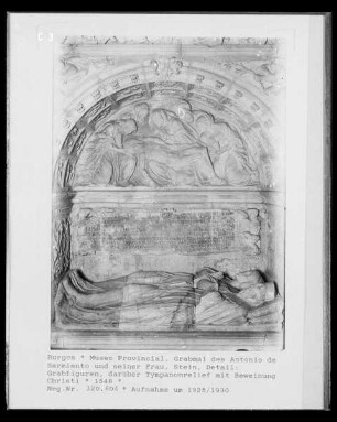 Grabmal des Antonio de Sarmiento und seiner Frau