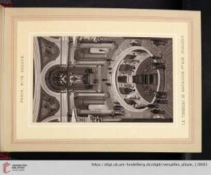 Paris, rive gauche. Le tombeau de Napoléon 1er aux invalides