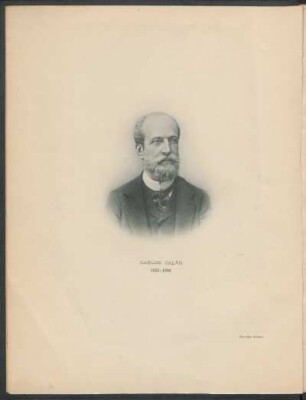 [Retrato de] Carlos Calvo, 1822-1906