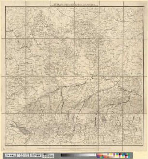 Hydrographische Karte von Bayern