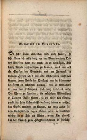 Auswahl aus Fanny Tarnow's Schriften, 12. Glaubensansichten. 1.2.