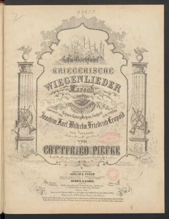 "Im Hochland" : Marsch für Pianoforte zu 2 Hdn.