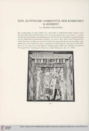 Neue Folge Band 5: Eine ägyptische Schreintür der römischen Kaiserzeit