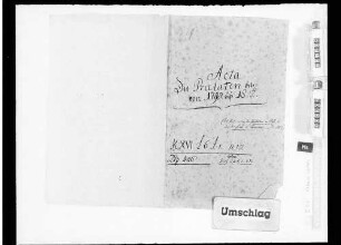 Besetzung von Prälaturen