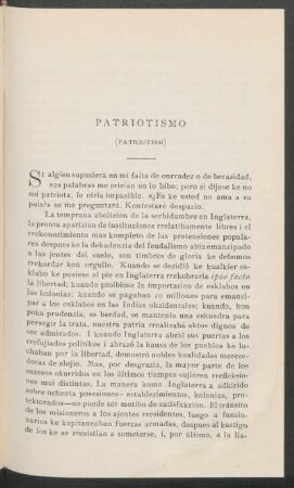 Patriotismo