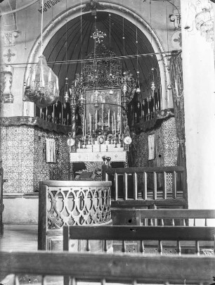 Altar : Blick auf einen Altar.