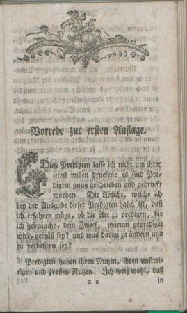 Vorrede zur ersten Auflage.