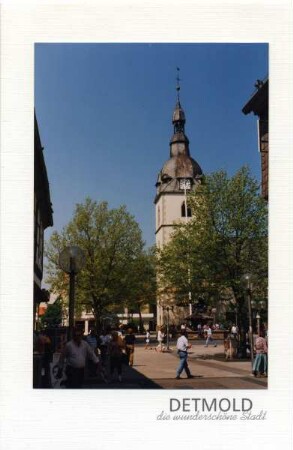 Faltkarte mit Umschlag. Erlöserkirche mit Donopbrunnen
