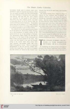 27.1905/06 (1906) = Nr. 105: The Staats Forbes collection, [1], The Barbizon pictures