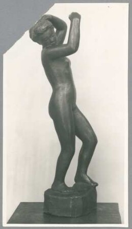 Bronzestatuette, 1917, Bronze