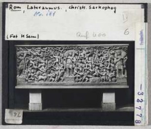 Rom, Lateranmuseum: christlicher Sarkophag