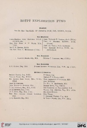 Egypt Exploration Fund