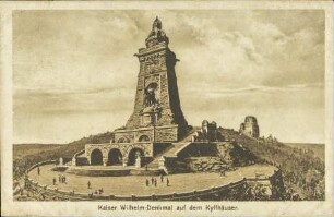 Kaiser Wilhelm-Denkmal auf dem Kyffhäuser.