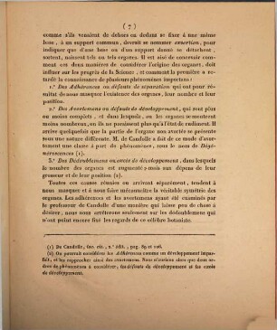 Essai sur les dedoublemens ou multiplications d'Organes dans les vegetaux