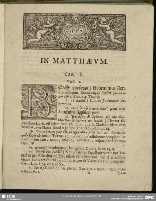 In Matthaeum