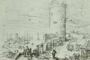 Hafen mit Turm