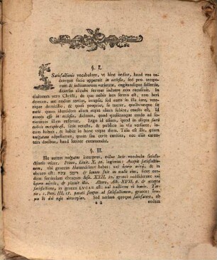 Quaedam de notione satisfactionis, eiusque vario in ecclesia fato