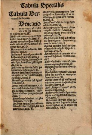 Sermones Bertra[n]di de tempore. et de sanctis. una cum quadragesimali epistolari, [3]. Sermones epistolares de sanctis