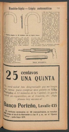 Bastón-lápiz - Lápiz automático
