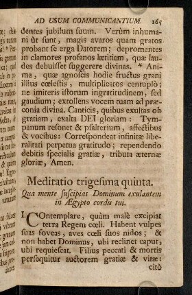 165-170, Meditatio trigesima quinta