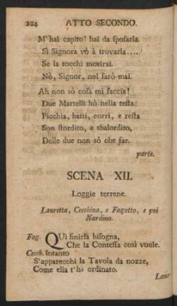 Scena XII = Zwölfter Auftritt