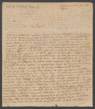 Brief an Unbekannt : 07.07.1830