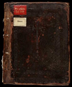 Äthiopische theologische Sammelhandschrift