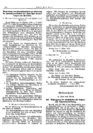 Beflaggung der Hochschulen für Lehrer- und Lehrerinnenbildung : [Wissenschaft] ; [Für das Reich] ; [Amtliche Erlasse] ; [Amtlicher Teil]